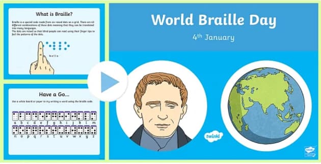 World Braille Day - Twinkl