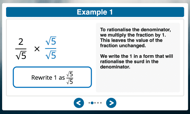 👉 How To Rationalise The Denominator With Surds | GCSE Maths