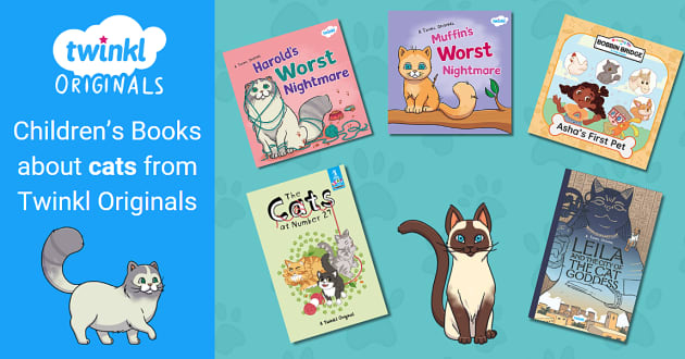 5 Children’s Books about cats from Twinkl Originals