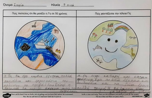 Sofia's drawing COP26