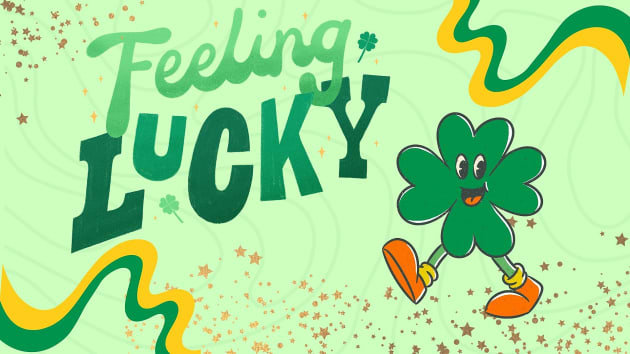 electronic st patricks day background 400x150