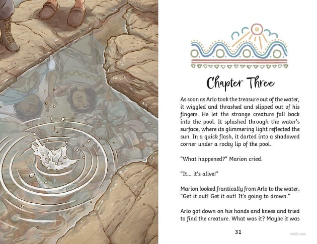 ‘Secrets the Sea Held’ is the latest longer story from Twinkl Book Club