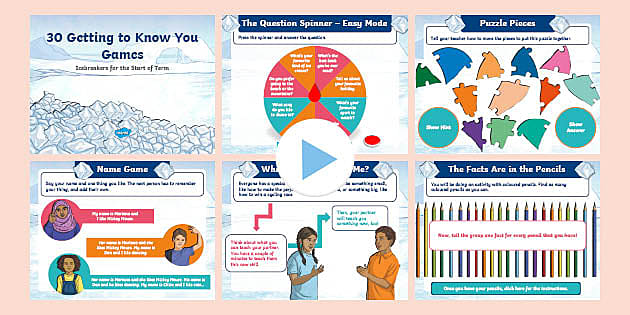 Pair Work Speaking Game Parts of Speech