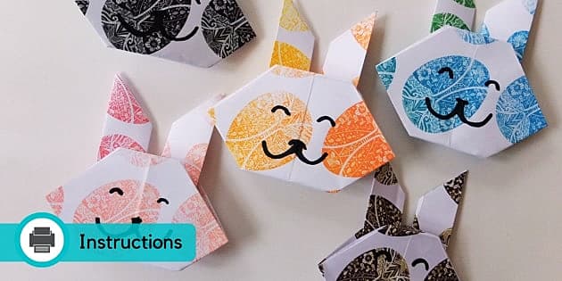 how to make origami animals easy