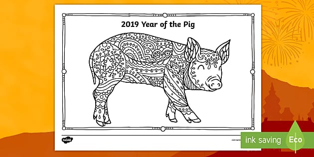 5 ideas to teach the year of the pig - Twinkl