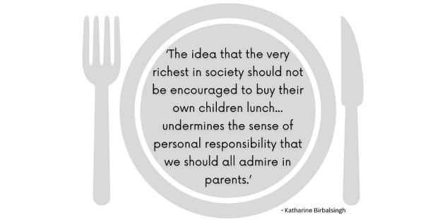 Celebrities join education unions pushing for free school meals for all