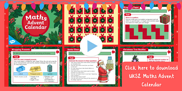 Twinkl s Favourite Advent Calendars for Private Tutoring Sessions