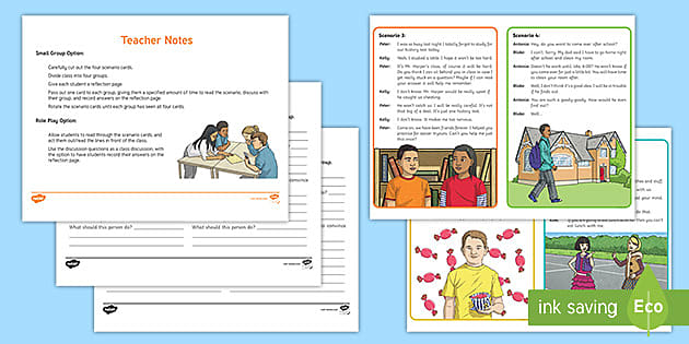 Decision-Making Scenarios for Elementary Students | Twinkl