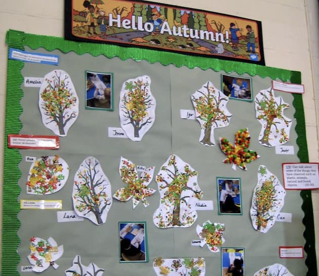 Early Years Autumn Display Ideas and Resources - Twinkl