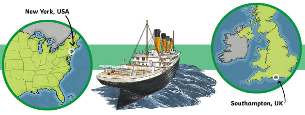 What Is The Story Of The Titanic Sinking Twinkl Homework Help