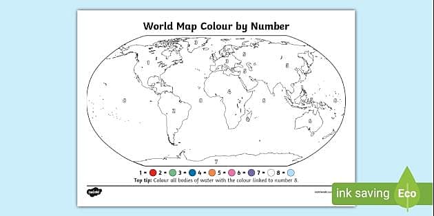 Creative & Cool Colour by Numbers | Colouring Pages | Twinkl