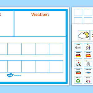 Daily Visual Schedule - Classroom Schedule Printables