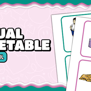 Visual Timetable Large for Schools