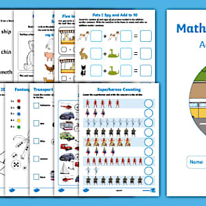 👉 EYFS Maths and Literacy Activity Booklet