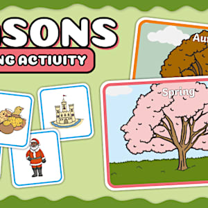 Seasons Sorting Activity