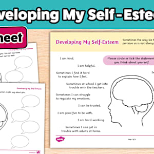 Develop Your Self-Esteem Activity Sheet