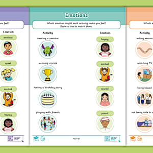 Emotions and Feelings Worksheets | Primary Resource | Twinkl