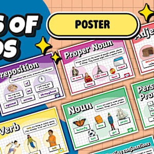 Types of Words - KS2 - Display Posters - Twinkl