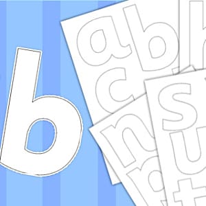 👉 Bubble-Writing Template | Blank Display Lettering | Twinkl
