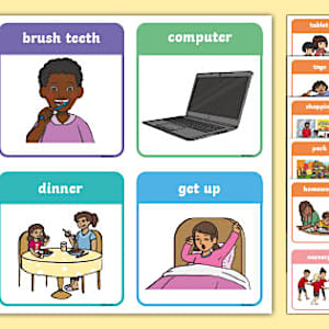 Visual Timetable for Home | SEND | Twinkl Inclusion