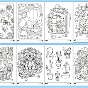 Mindfulness Colouring Sheets | Bumper Pack | Years 1-6