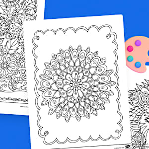 FREE Mindfulness Coloring Sheets Pack