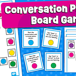Conversation Practice Board Game