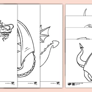 Dragon Colouring In Sheets | Mindfulness Primary Resources