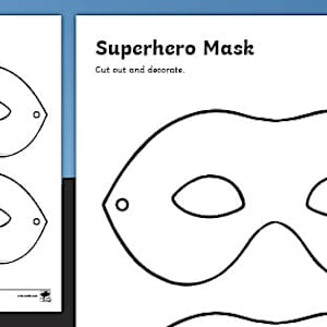 Superhero Masks Design Activity
