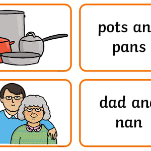 Phase 2 Pictures and Captions Sentence Matching Cards