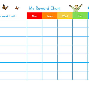 My Reward Chart Display Posters - Reward Chart for Kids