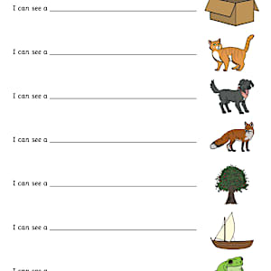 Writing Worksheet | Phonics | Literacy | NZ Primary Resource