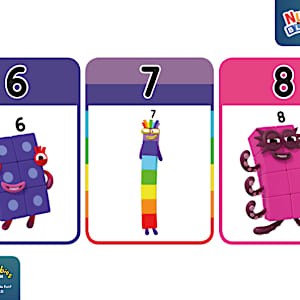 👉 Numberblocks: 0 - 10 Number Cards | Block Counting Resource