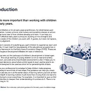 Kindergarten Development Matters | Revised Kindergarten Guidance