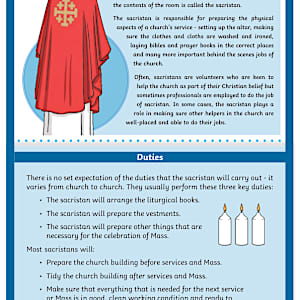 Church Roles Information Poster