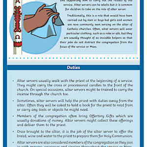 Church Roles Information Poster