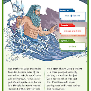 Ancient Greek Gods and Goddesses Posters KS2 | Twinkl