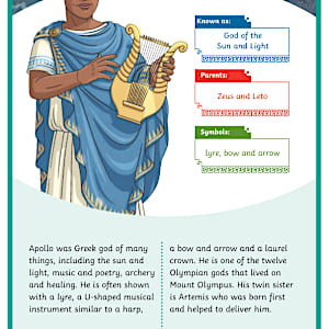 Ancient Greek Gods and Goddesses Posters KS2 | Twinkl