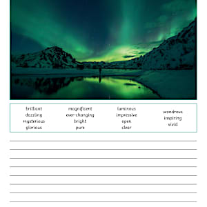 Describe the Landscapes Writing Activity Pack