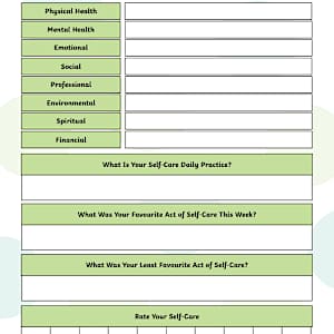 Weekly Wellbeing Check-In Activity Pack - Twinkl