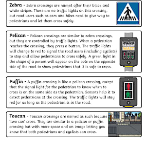 Types of Road Crossings in the UK | Road Safety for Kids