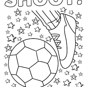 Football Doodle Colouring Pack | Kids Summer Activities