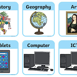 SEND Visual Timetable for School | Classroom Timetable Labels
