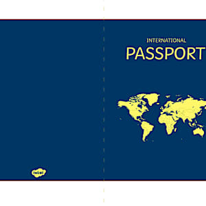 International Passport Template For Kids Printable - Twinkl