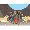 daniel and the lions den