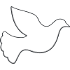 Dove Outline Template (teacher made)