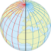 Longitude and Latitude Coordinates Map (teacher made)