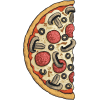 pizza fractions