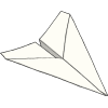 Paper Airplane Template Poster (teacher made)