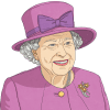 Queen Elizabeth Colouring Poster (teacher made) - Twinkl